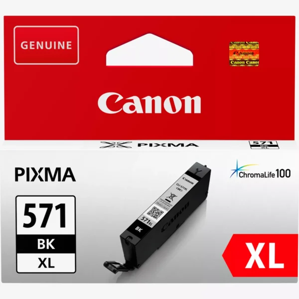 Canon CLI-571XL cartouche d'encre Noir grande capacité authentique