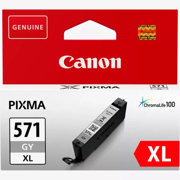 Canon CLI-571XL cartouche d'encre Grise grande capacité authentique