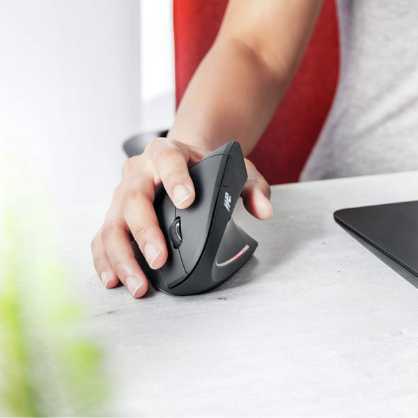 Souris verticale WE sans fil noir