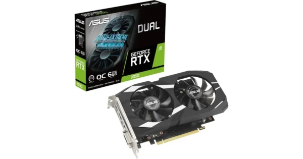 ASUS  carte graphique GEFORCE RTX 3050 DUAL OC