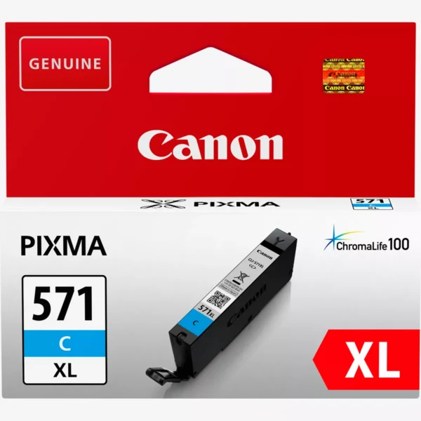 Canon CLI-571XL cartouche d'encre Cyan grande capacité authentique