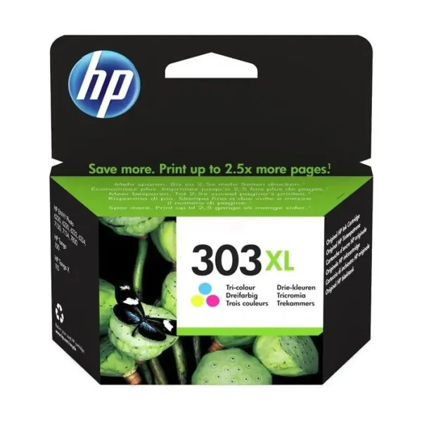 HP 303XL cartouche d'encre trois couleurs grande capacité authentique