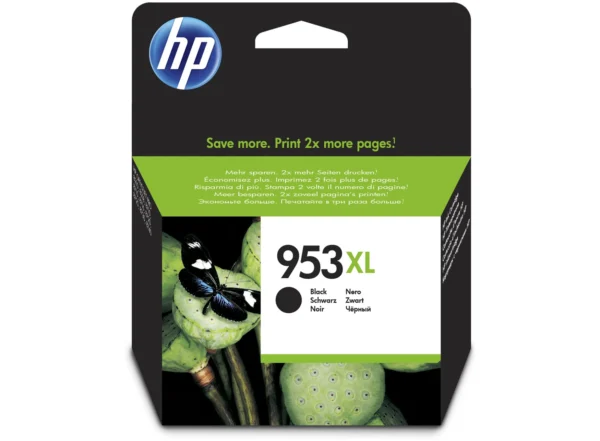 HP 953XL cartouche d'encre Noir grande capacité authentique