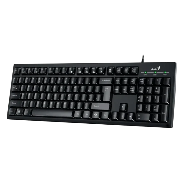 Genius KB-100 clavier filaire USB AZERTY Français Noir