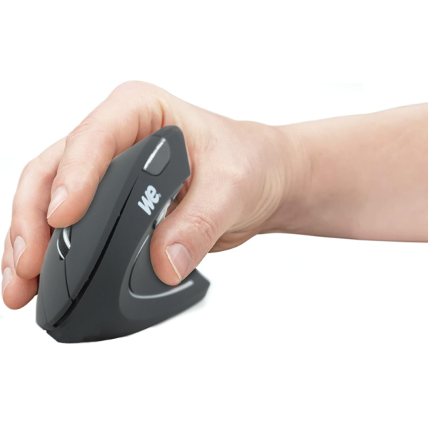 Souris verticale WE sans fil noir