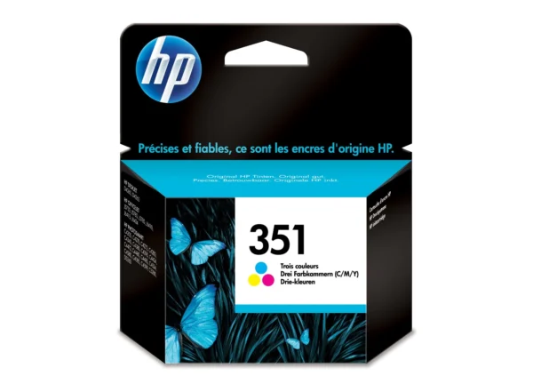 HP 351 cartouche d'encre trois couleurs authentique