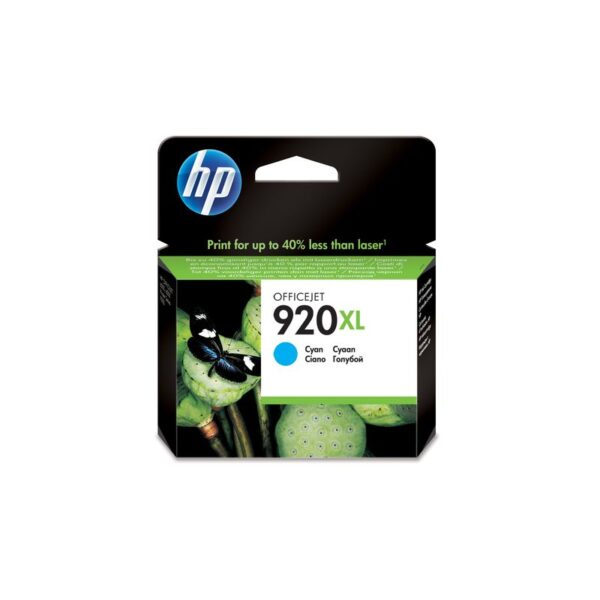 HP 920XL cartouche d'encre Cyan grande capacité authentique