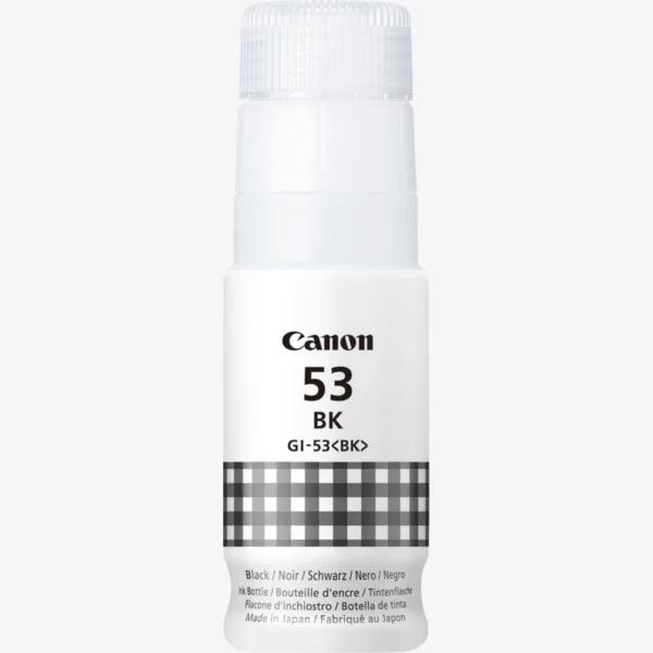 Canon Bouteille d'encre GI-53 noir couleur