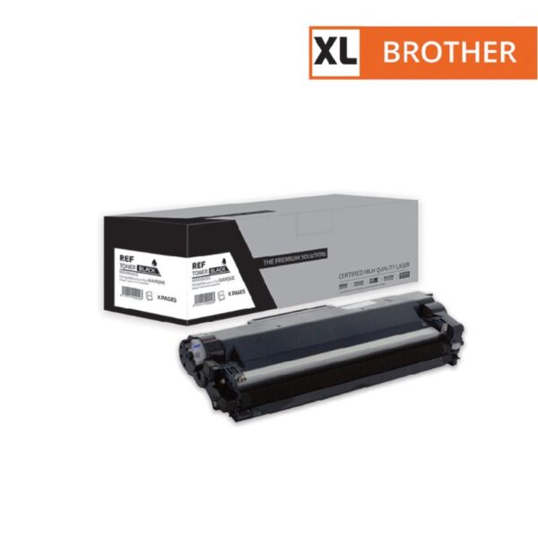 Toner équivalent à BROTHER TN-2510XL noir