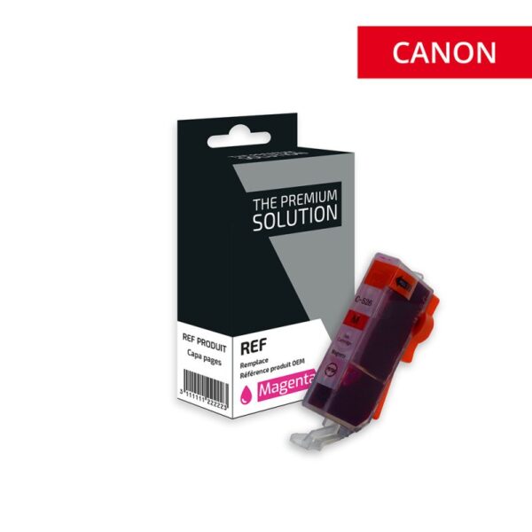 Cartouche jet d’encre équivalent à Canon PGI-525 / CLI-526 Noir/Cyan/Magenta/Jaune