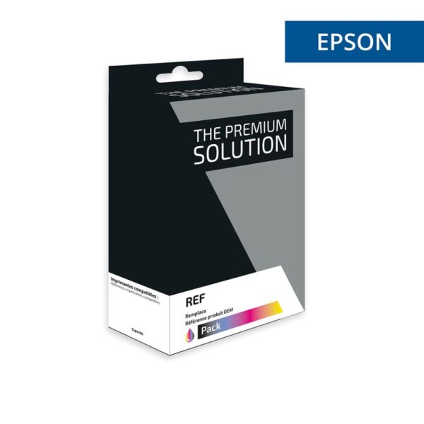 Cartouche jet d’encre équivalent à EPSON Colibri T0807 grande capacité