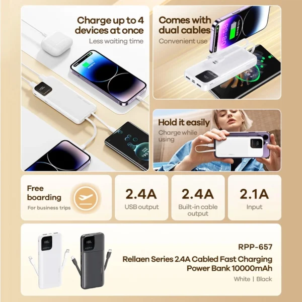 Power Bank 20000mAh REMAX RPP-658