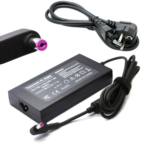 Chargeur pour pc portable Acer 19V 7.1A 135W (5.5*1.7mm)