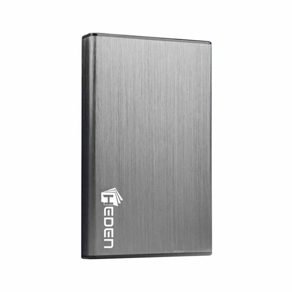 Boitier externe USB3.0 pour DD 2.5" sata aluminium brossé silver HEDEN