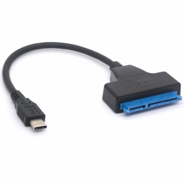 Adaptateur Type-C vers SATA III Cable pour 2.5″ SSD/HDD