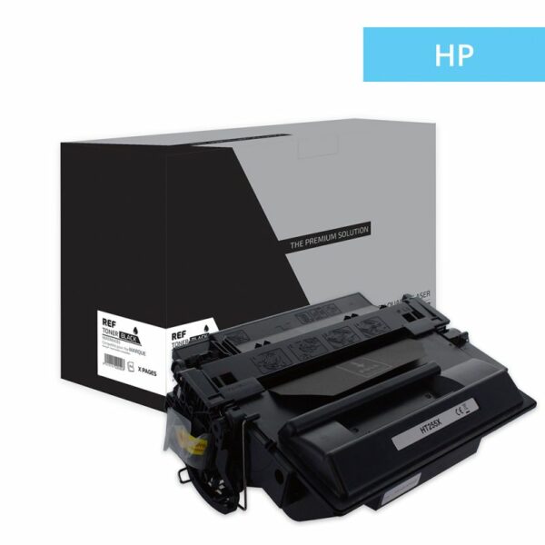H-255X - Toner équivalent à HP CE255X, 55X, 55A, Canon 724H - Black