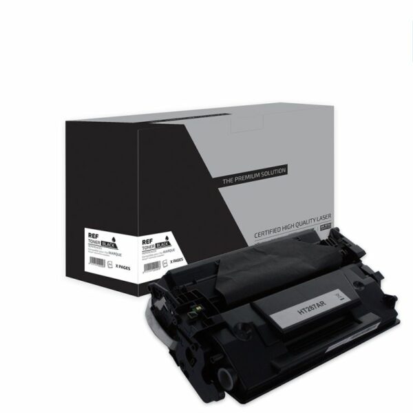 H-287 – Toner équivalent à HP 87A,  CF287A, - Black