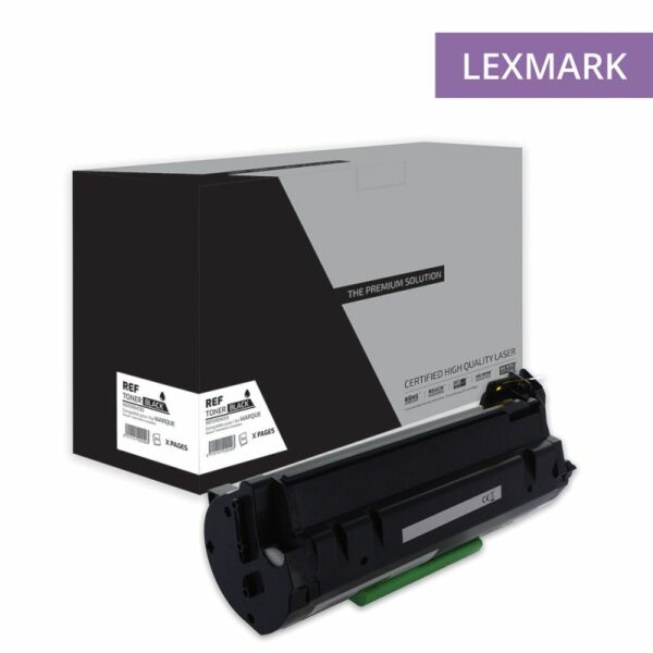 L-502X - Toner équivalent à  Lexmark 502X - 50F2X00 - Black