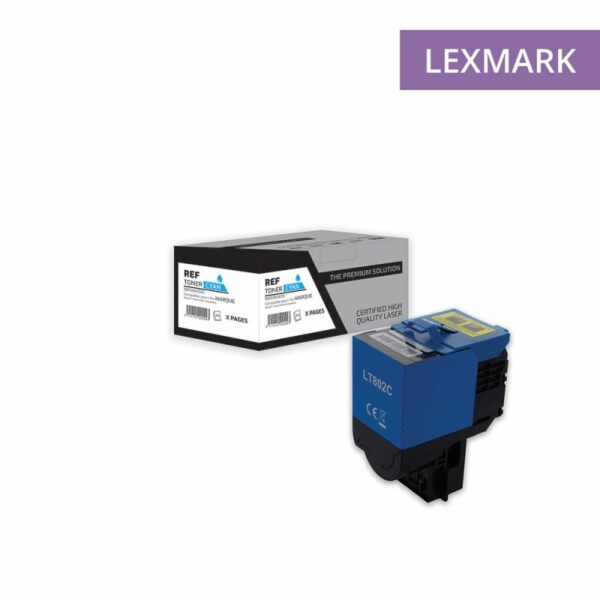 Toner équivalent à LEXMARK 802